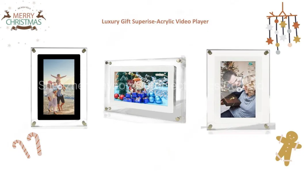 5/7/10.1 Inch Acrylic Digital Photo Frame Electronic Photo Album Digital Art Picture Frame